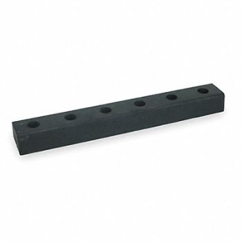 GRAINGER APPROVED Dock Bumper 30x3x4-1/2 in Rubber PK2, 2MYP9