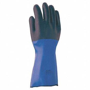 MAPA Chemical Resistant Glove 17 L Sz 10 PR, 178U60