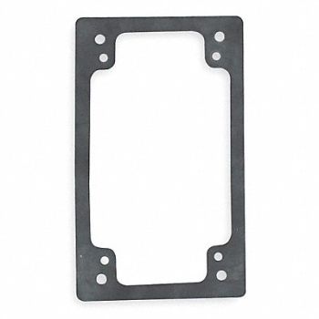 HUBBELL KILLARK Gasket Neoprene Silver 1-Gang, 2NA27