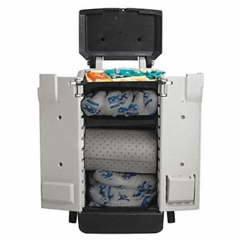 BRADY SPC ABSORBENTS Spill Kit Universal Gray, 2NCP2