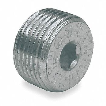 HUBBELL KILLARK Blank Plugs Steel Trade Size 3/4in, 2NE11
