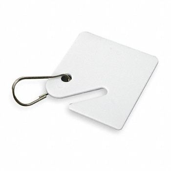 GRAINGER APPROVED Replacement Key Tags PK50, 2NEU1
