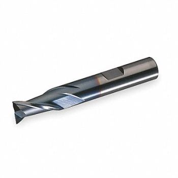 CLEVELAND Sq. End Mill Single End HSS 1, 2MZN6