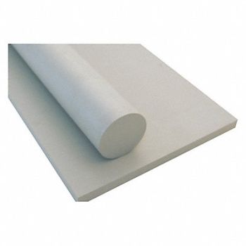GRAINGER APPROVED PlstcSht Polystr 12 x12 2 T OffWht Opq, 2NHJ9