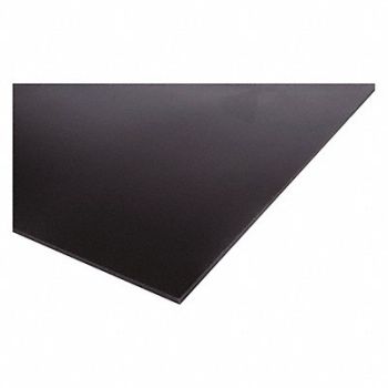 GRAINGER APPROVED K5449 Sheet UHMWPE 48 x96 1 T Black Opaque, 2NHY6