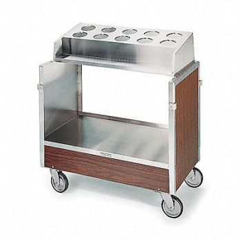 LAKESIDE Tray Cart Stainless 36x22x40, 2NJZ5
