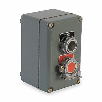 SCHNEIDER ELECTRIC Push Bttn Cntrl Statn 2NO/2NC Start/Stop, 2NMD1