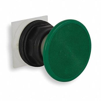 SCHNEIDER ELECTRIC Non-Illum Push Button Operator Green, 2NMJ4