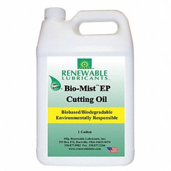 RENEWABLE LUBRICANTS Cutting Oil 1 gal Bottle, 2NMW9