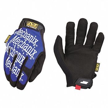 MECHANIX WEAR D0728 Mechanics Gloves Blue 9 PR, 2NPN2