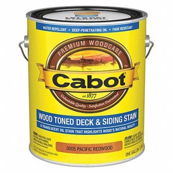 CABOT Translucent Pacific Redwood Flat 1 gal., 2NTC2