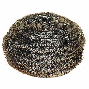 TOUGH GUY Scrubber 3 in L Silver PK6, 2NTH9