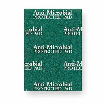 TOUGH GUY Scouring Pad 8 7/8 in L Green PK20, 2NTJ4