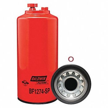 BALDWIN FILTERS Fuel Filter 11-5/8 x 4-21/32 x 11-5/8 In, 2TCN1