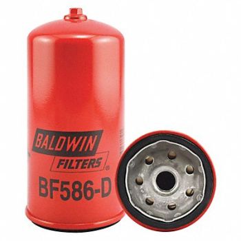 BALDWIN FILTERS Fuel Filter 5-27/32 x 3-1/32 x 5-27/32In, 2NUV7