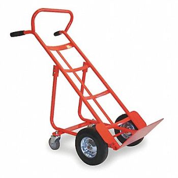 DAYTON Hand Truck 800 lb 48 x20 x25-1/2 Red, 2NXA9