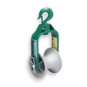 GREENLEE Cable Puller Sheave 4000 lb Max, 2NYH2