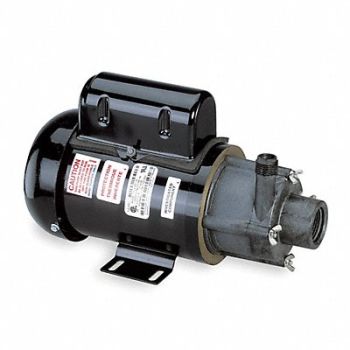 LITTLE GIANT Magnt Drv Pmp 3/4in NPT 1/3hp Glss PPS, 4RL34