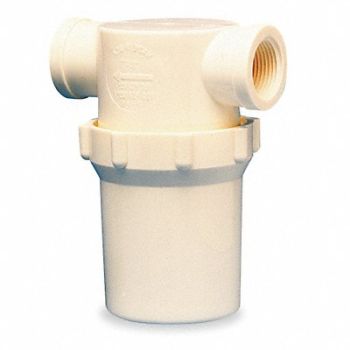 RON-VIK Inline Strainer 7 1/8 H White 305 micron, 6UJL1