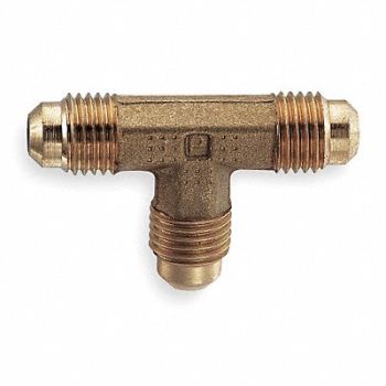 PARKER Union Tee 45 Deg Brass Flare 3/4 In., 5WRV1