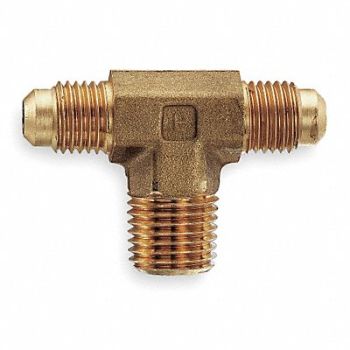 PARKER Male Branch Tee 45 deg Tube x MNPT PK10, 1VDY8