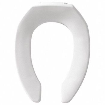 BEMIS Toilet Seat Elongated Bowl Open Front, 6MPR5
