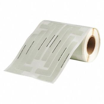 BRADY Floor Tape White 3 inx9 in L PK520, 2PB73
