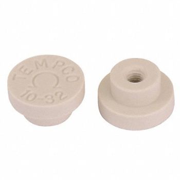 TEMPCO Ceramic Terminal Caps 10-32 Threads PK10, 2PCK5