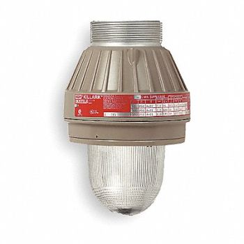 HUBBELL KILLARK IncandLightFix 300W 13 L 8 W 7 1/2 H Tan, 2PDA6
