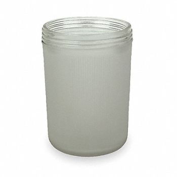 HUBBELL KILLARK GlassGlobe 6 3/8 L 5 1/4 W 6 3/8 H Clear, 2PDE4