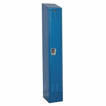 HALLOWELL D4815 Wrdrb Lockr Lvrd 1 Wd 1 Tier Marine Blue, 2PFT2