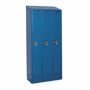 HALLOWELL D4816 Lckr 1x3Lckr Mrn Bl 84 x36 x18 Assm, 2PFT3