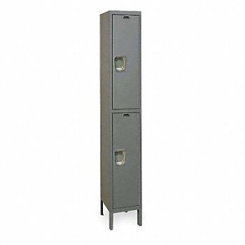 HALLOWELL K4113 Lckr 2x1Lckr Drk Gry 78 x18 x18 UnAssm, 2PGE5