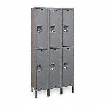 HALLOWELL K4133 Lckr 2x3Lckr Drk Gry 78 x45 x18 UnAssm, 2PGE4
