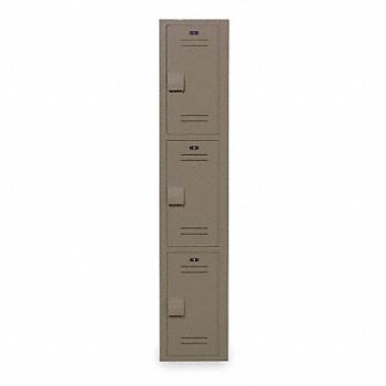 BRADLEY F8489 Lckr 3x1Lckr Toffee 72 x15 x18 Assm, 2PHF4