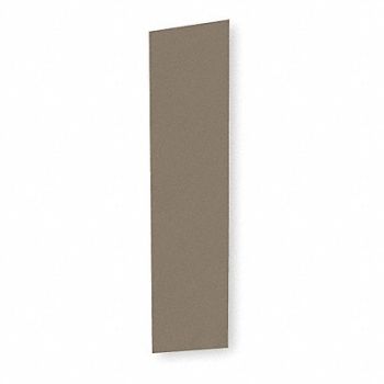 BRADLEY Panel 72 x1 x18 Tff HDPE, 2PHF8