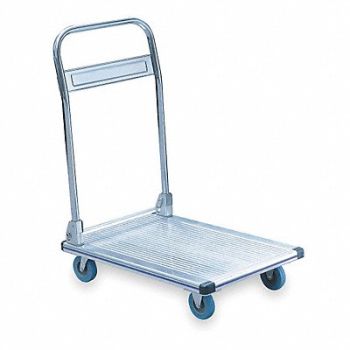 GRAINGER APPROVED Folding Handle Platform Truck 660 lb., 2PLG6