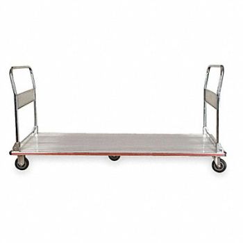 GRAINGER APPROVED Folding Handle Platform Truck 660 lb., 2PLG8