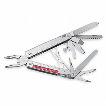 VICTORINOX SWISS ARMY Multi-Tool Silver 12 Tools, 2PU14