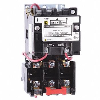 SQUARE D Magnetic Motor Starter NEMA 240V 2P 27A, 2PXA3