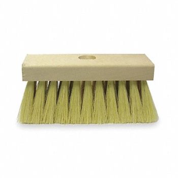 TOUGH GUY Roof Brush White 7 In, 2PYW3