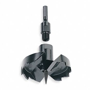 MILWAUKEE Self Feed Bit HSS 3-5/8 x 6, 1Y824