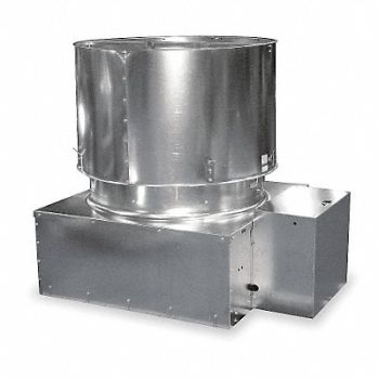DAYTON Steel 58 L 72 H 74 W Roof Fan w.Motor, 7M7V5
