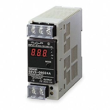 OMRON DC Power Supply 24VDC 2.5A 50/60Hz, 2REJ8