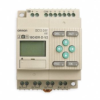 OMRON Programmable Relay 12-24VDC, 2REP6