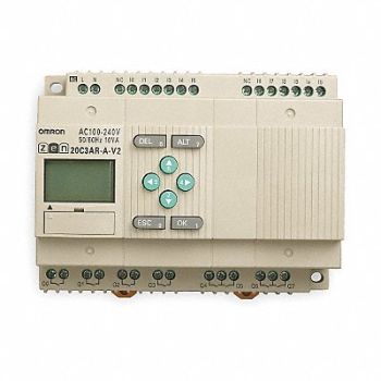OMRON Programmable Relay 100-240VAC, 2REP9