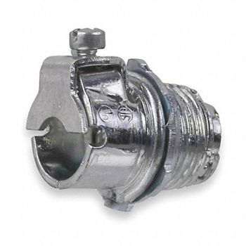 THOMAS BETTS Connector Steel Trade Size 3/8in, 2RER9