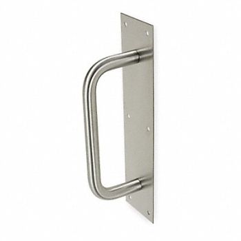 ROCKWOOD Pull Plate Barrier-Free Aluminum, 2RGU7