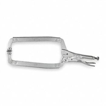 IRWIN VISE-GRIP Locking C-Clamp 18 8 Cap 9-1/2 Throat, 2RKN6