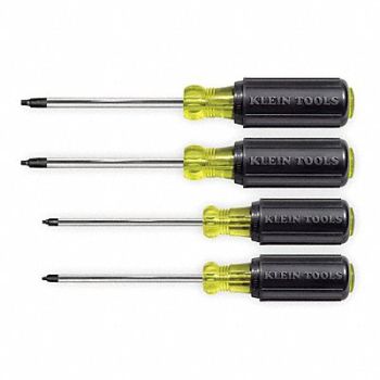 KLEIN TOOLS Screwdriver Set NmPcs4, 2RKP2
